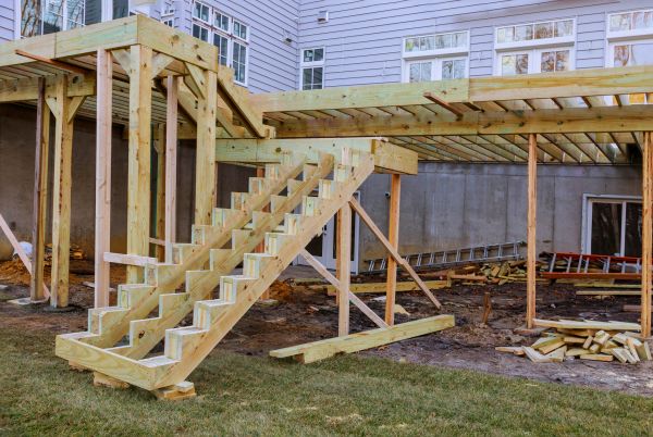 Deck Post Replacement in Loveland