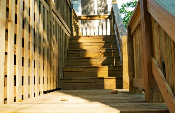 Deck Steps Replacement in Loveland